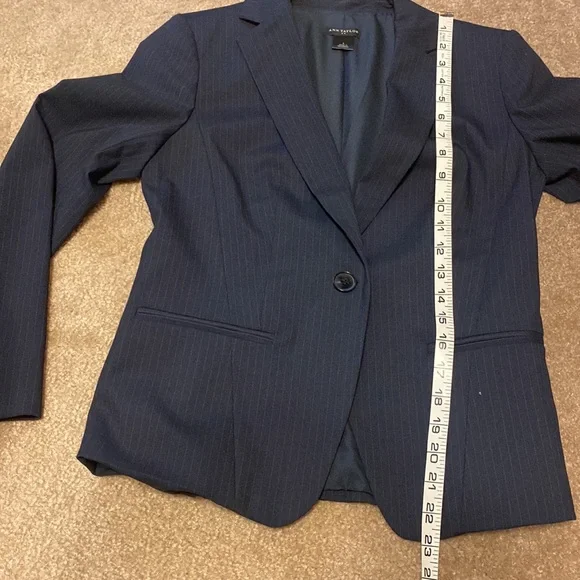 Ann Taylor Dark Blue Blazer - Picture 5 of 7